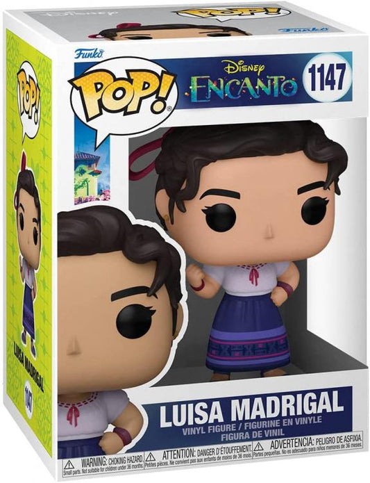 Funko Pop ! Disney Encanto - (1147) Luisa Madrigal Figure Vinyil 9Cm Big Gym