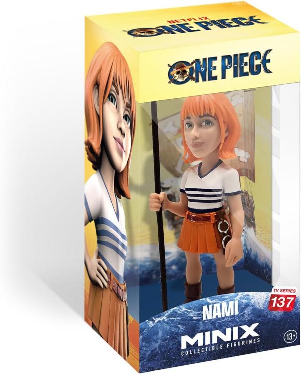 Minix: One Piece - Nami (Anime 137) Anime Figure Rubber 12Cm Statuetta Nuovo
