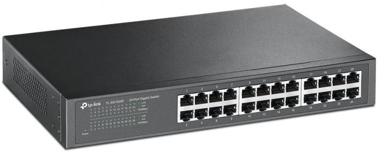 Tp-Link Tl-Sg1024D Switch Desktop Gigabit 24 Porte Rackmount 10/100/1000 Busines