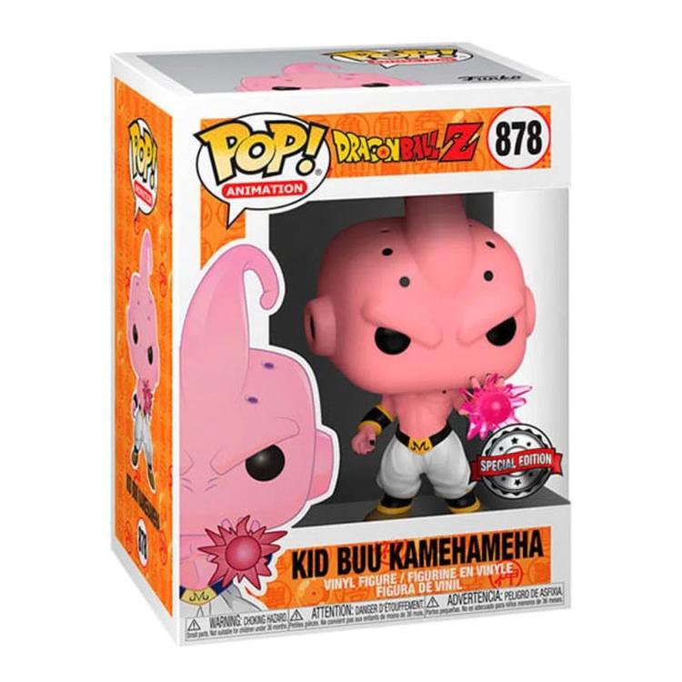 Funko Pop ! Animation Dragon Ball Z - (878) Kid Buu Kamehameha Vinyl Figure 9Cm