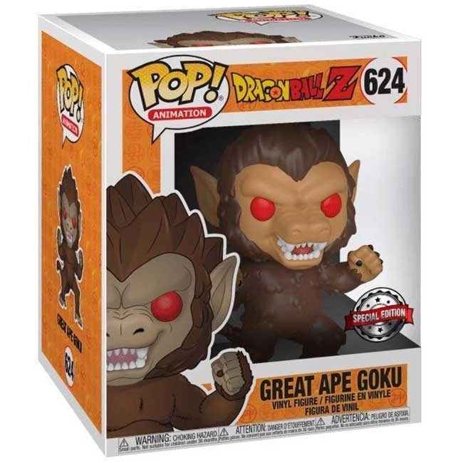 Funko Pop ! Animation Dragon Ball Z - (624) Great Ape Goku Vinyl Figure 15Cm