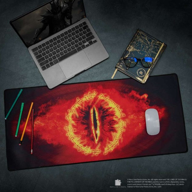 The Lord Of The Rings “Occhio Di Sauron” Tappetino Tastiera Mouse Pad Gaming Xxl