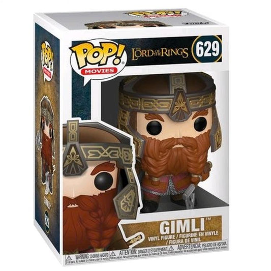 Funko Pop ! Movies Lord Of The Rings - (629) Gimli Figure Signore Degli Anelli