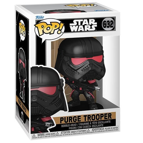 Funko Pop ! Star Wars Obi-Wan S2 : (632) Purge Trooper Bobble Vinyl Figure 9Cm