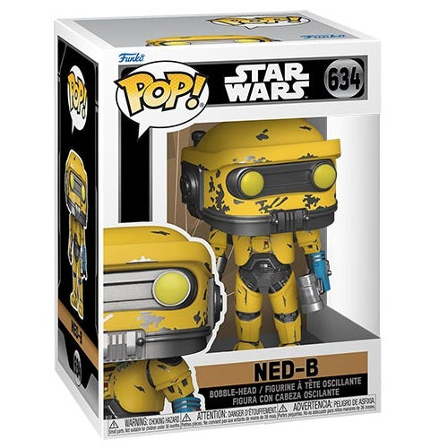 Funko Pop ! Star Wars Obi-Wan S2 : (634) Ned-B Bobble Vinyl Figure 9Cm