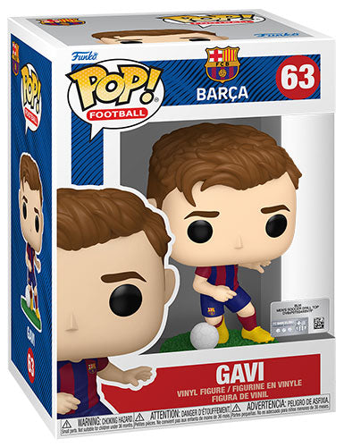 Funko Pop ! Football Barcellona (63) Gavi Vinyl Figure Player Football Calcio
