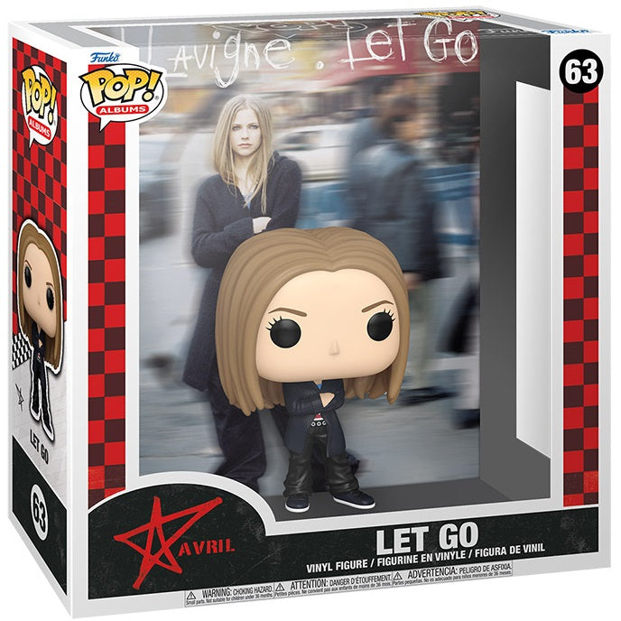 Funko Pop ! Albums Avril Lavigne (63) Let Go Vinyl Figure Cover Singer Rocks