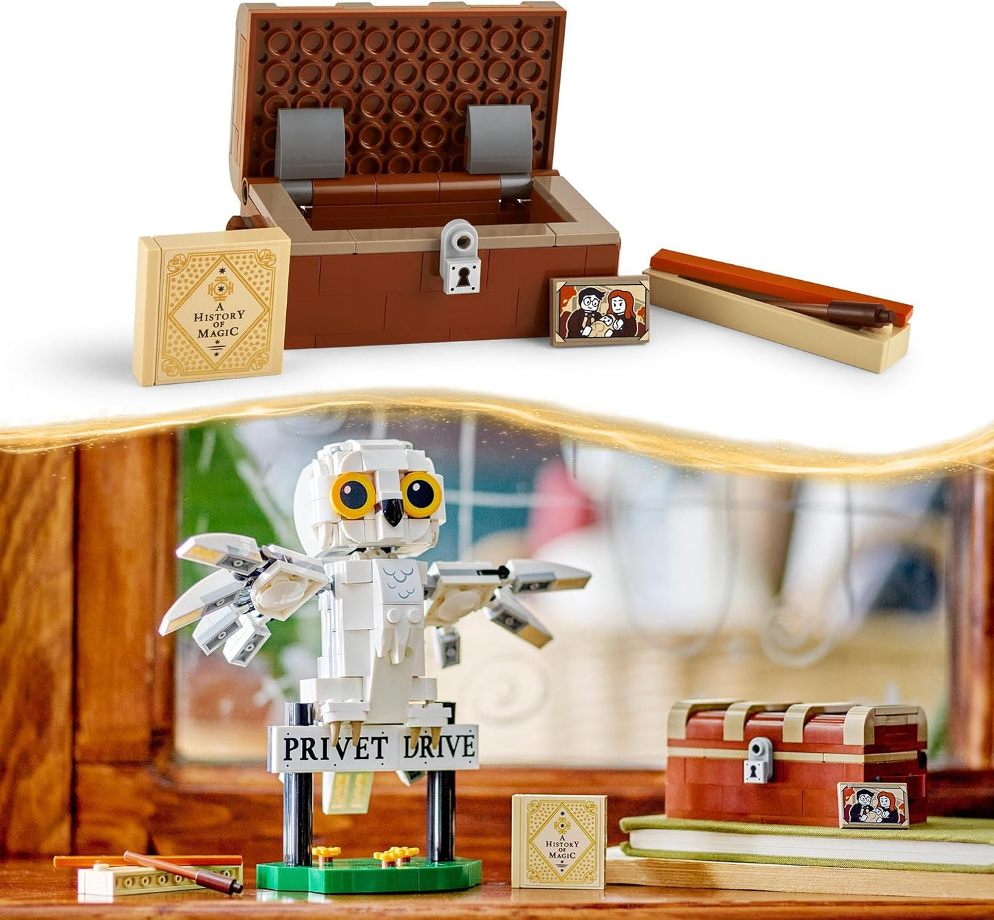 Lego - 76425 Harry Potter Edvige al Numero 4 di Privet Drive Costruzione 336 pz 7+