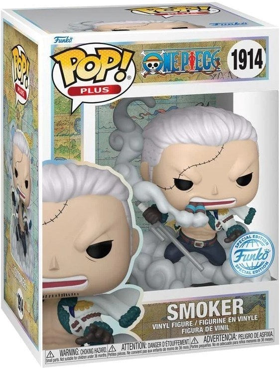 Funko Pop ! Animation - One Piece (1914 ) Smoker (Exclusive) 9 Cm