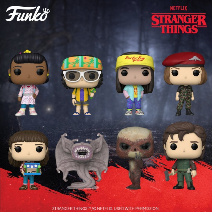 Funko Pop ! Television Stranger Things S4 - (1303) Demo Bat Vinyl Figure 9Cm