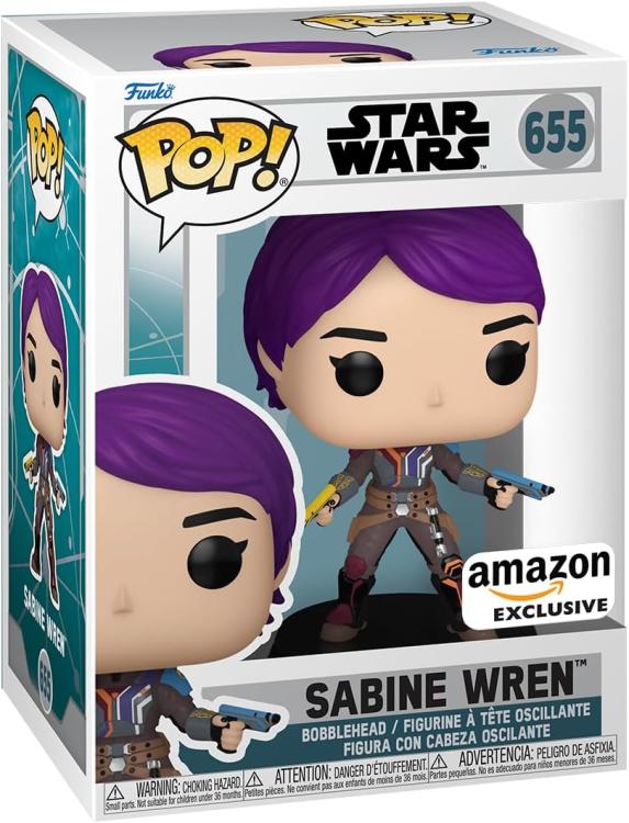 Funko Pop ! Star Wars Ahsoka - (655) Sabine Wren Exclusive Vinyl Figure 9Cm Film