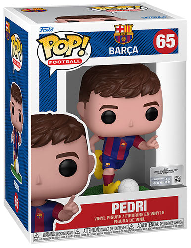 Funko Pop ! Football Barcellona - (65) Pedri Vinyl Figure 9Cm Player Barca