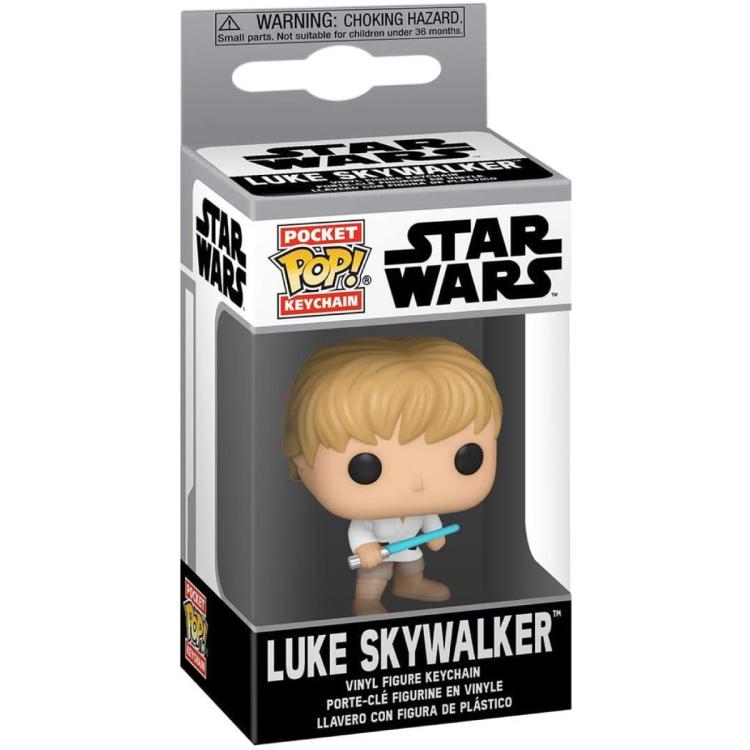 Funko Pop ! Keychain Pocket Star Wars (Luke Skywalker) Portachiavi Vinyl Figure