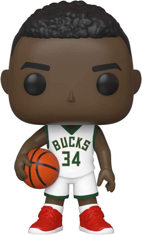 Funko Pop ! Basketball Nba Milwaukee Bucks (68) Giannis Antetokounmpo Figure Mvp