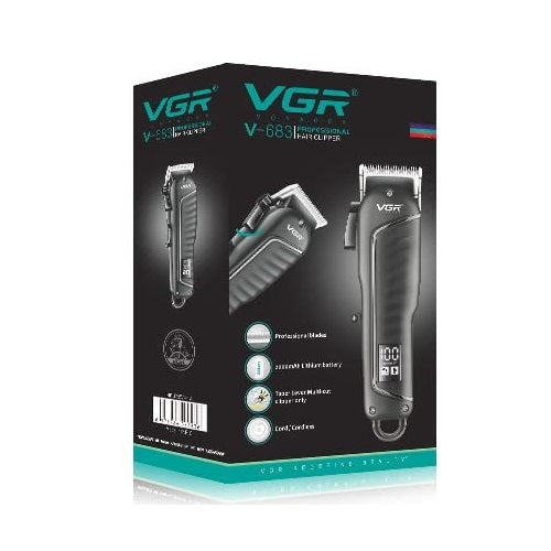 Vgr Rasoio Elettrico Senza Fili Tagliacapelli Regola Barba Cordless Ricaricabile