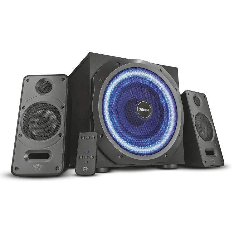 Trust Torro Gxt 688 Set Altoparlanti 2.1 Gaming Subwoofer Illuminato Telecomando