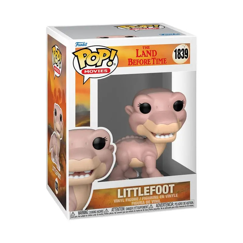 Funko Pop ! Movies - The Land Before Time (1839) Littlefoot Piedino Vinyl Figure 9cm
