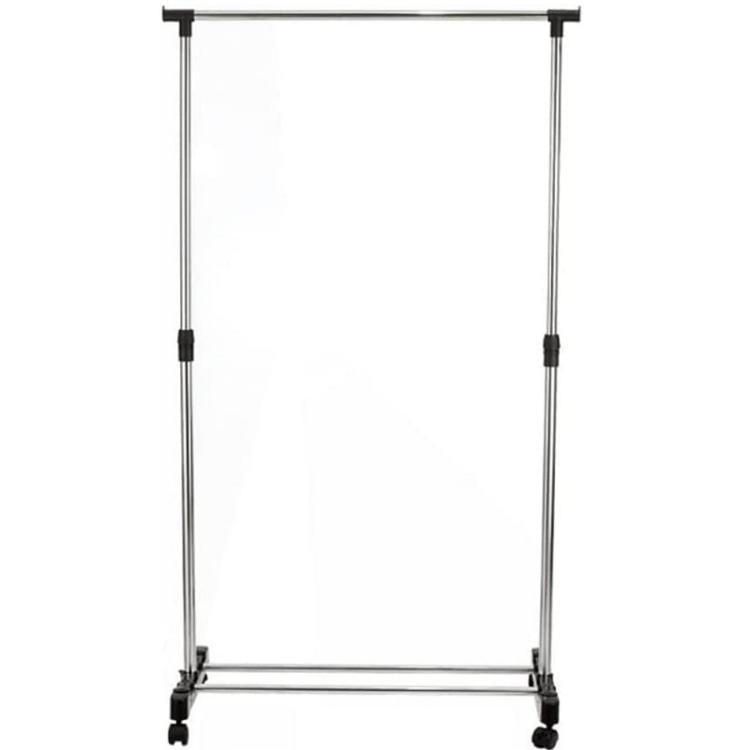 Stand Appendiabiti Con Ruote Stender Telescopico Regolabile In Altezza 155X80X42