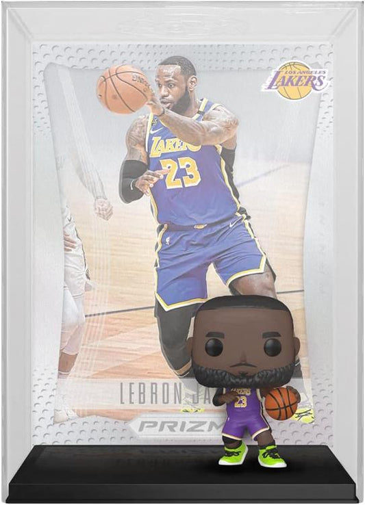 Funko Pop ! Trading Cards Nba Los Angeles Lakers (02) Lebron James Figure Vinyl