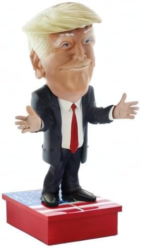 Mimiconz Leader World Statuetta Dipinta A Mano Presidente Americano Donald Trump