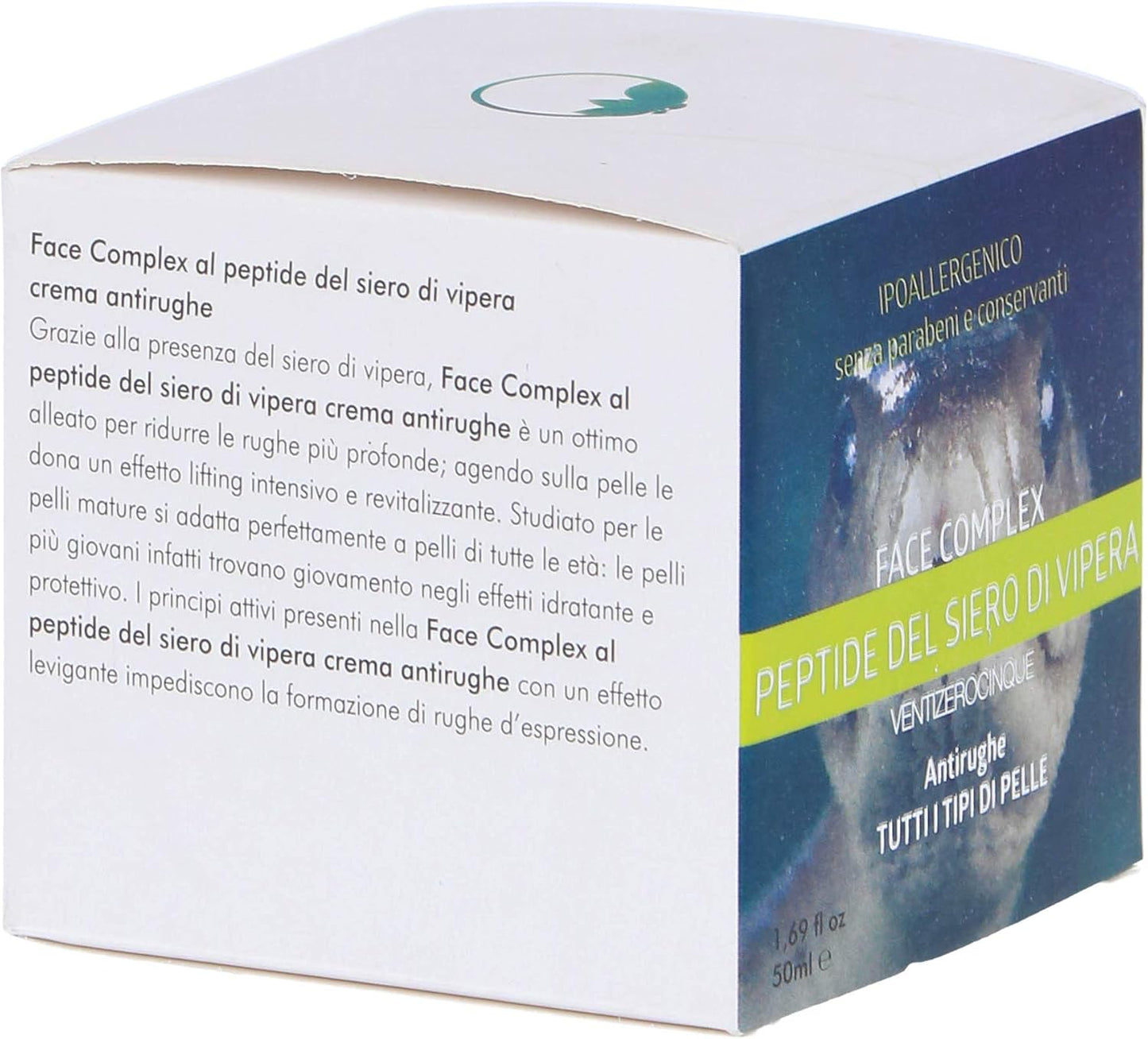 Face Complex Crema Viso Antirughen Anti-Age Peptide Del Siero Di Vipera