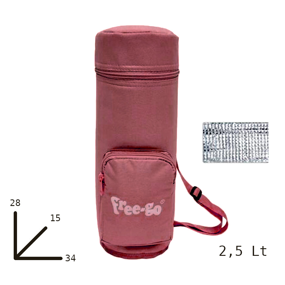 Sacca Termica Borsa Termica Porta Bottiglie Thermos Termico 2,5Lt Mare Campeggio