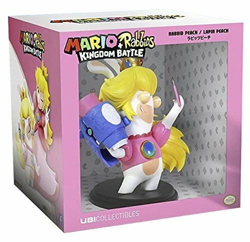 Mario + Rabbids Kingdom Battle Statua Peach 16,5 Cm Da Collezione Nintendo Switch