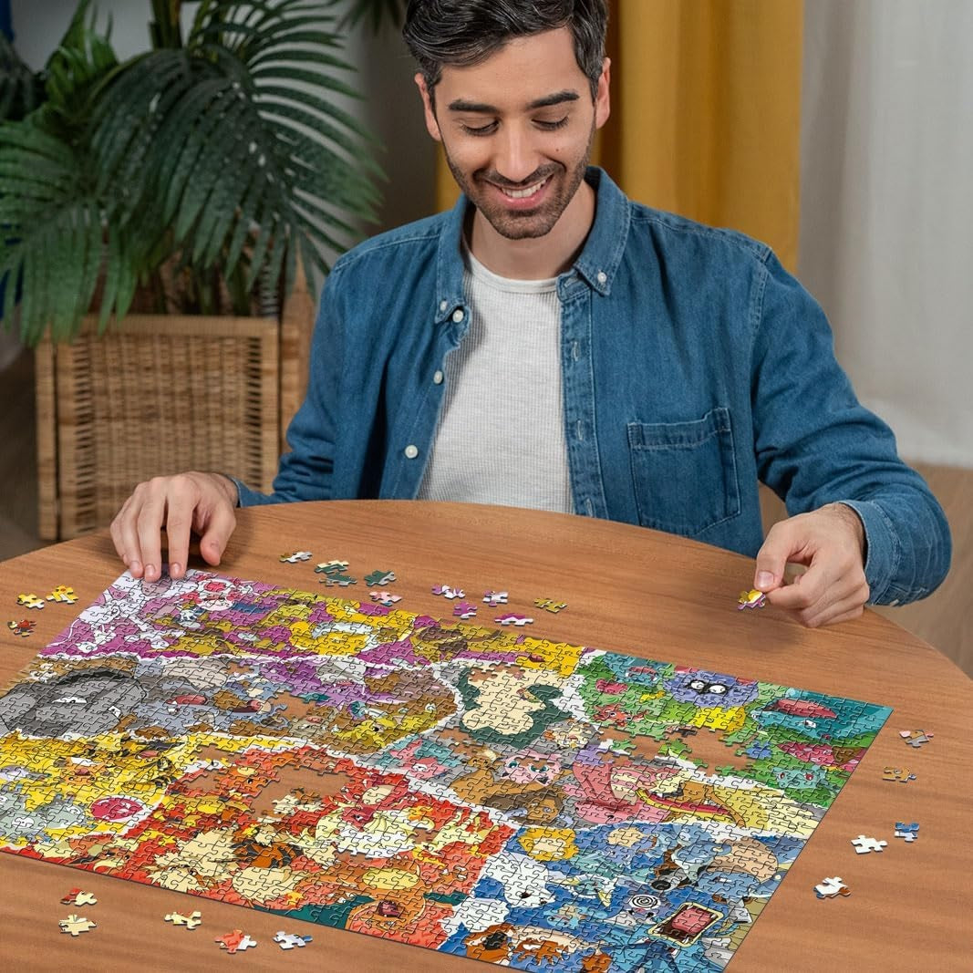 Ravensburger - Puzzle 1000 Pezzi Pokemon Adventure 70x50 cm