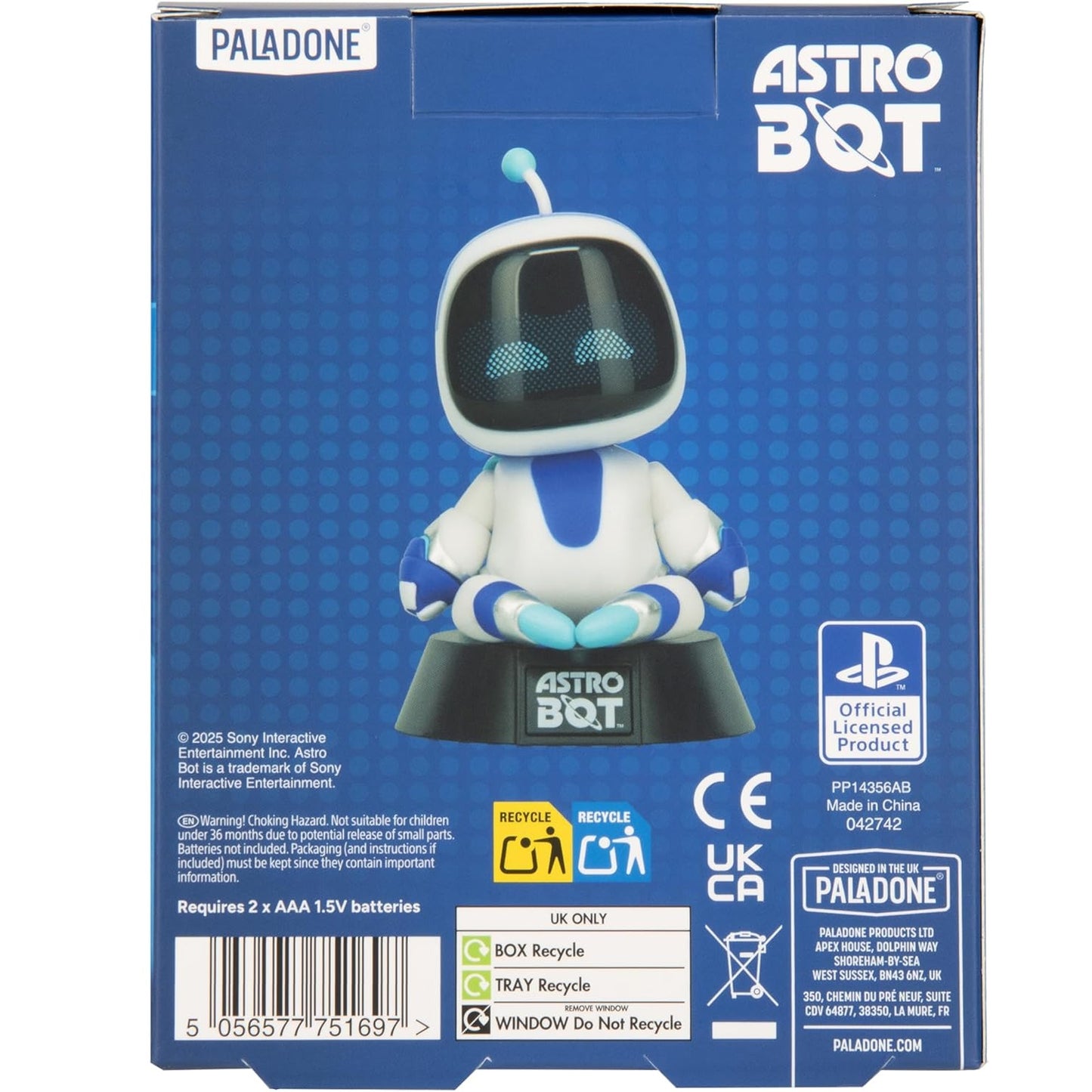 Paladone: Lampada Astrobot Icon Light - Desk Light Scrivania Led Desk