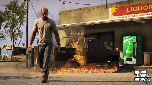 Videogioco GTA 5 PS4 Italiano Grand Theft Auto EU PlayStation 4 GTA V Nuovo PS5