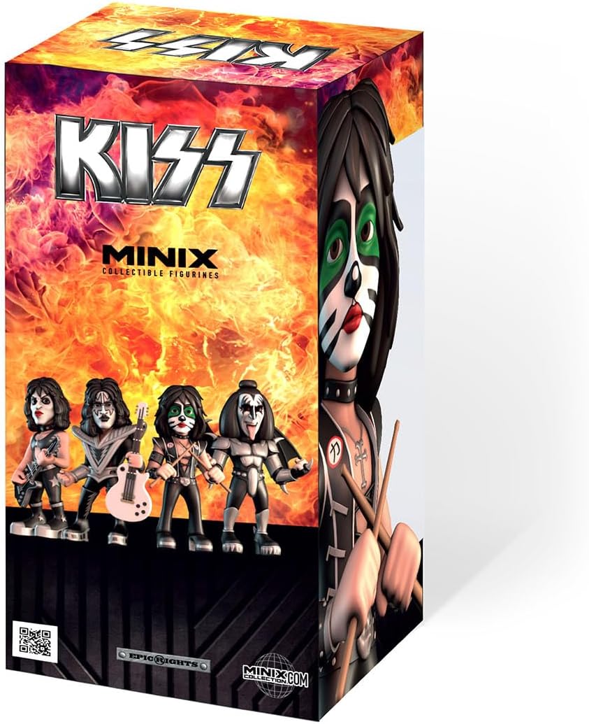 Minix - KISS Catman (Music 103) - Vinyl Figure Statuetta Collezione 12Cm Nuova