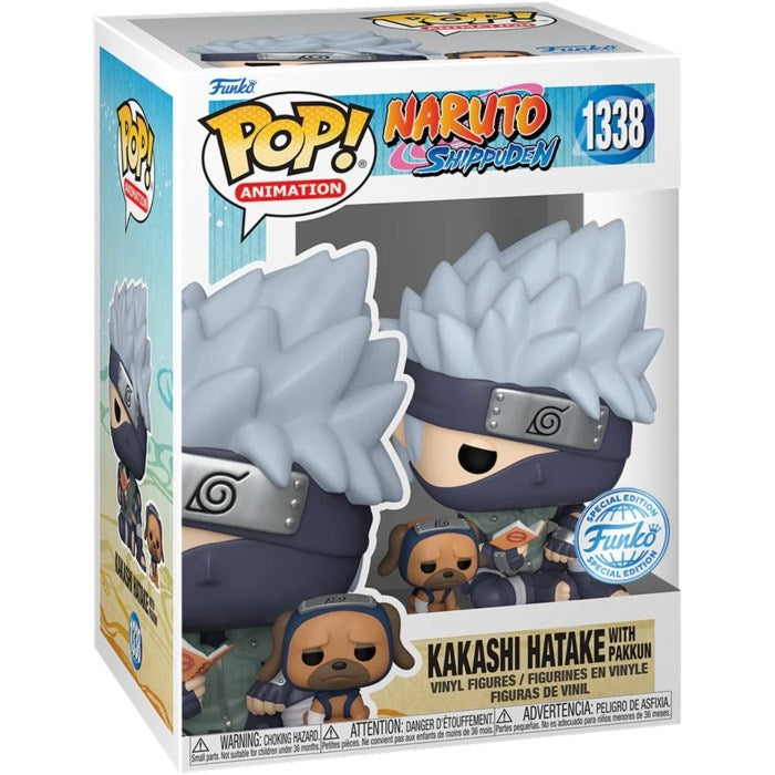 Funko Pop ! Animation Naruto Shippuden - (1338) Kakashi Hatake W/ Pakkun Special