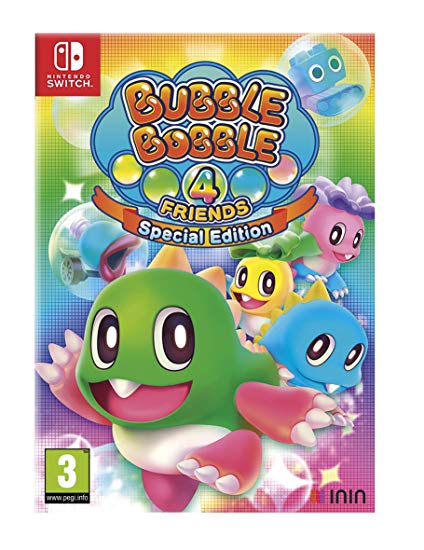BUBBLE BOBBLE 4 FRIENDS SPECIAL EDITION NINTENDO SWITCH PUZZLE PALLINE NUOVO