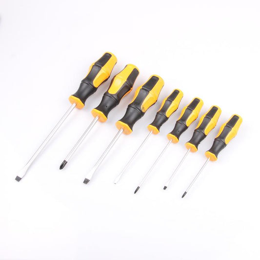 Kit Set 7 Cacciaviti A Taglio Croce Phillips Serie Giraviti Con Punta Magnetica