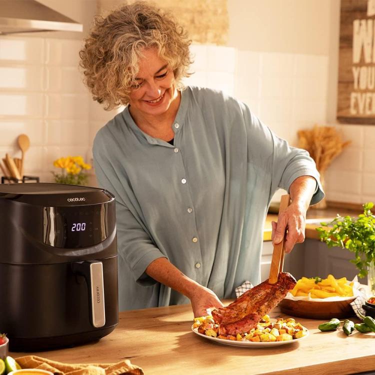 Cecotec Friggitrice ad Aria Digitale (Cecofry Absolute 7600 7.6l) AirFryer 2000w