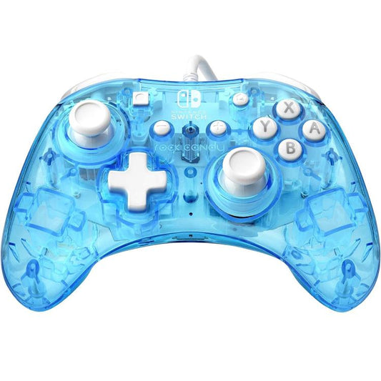 Pdp Mini Controller Ufficiale Nintendo Switch Wired Joystick Cavo Rock Candy Blu