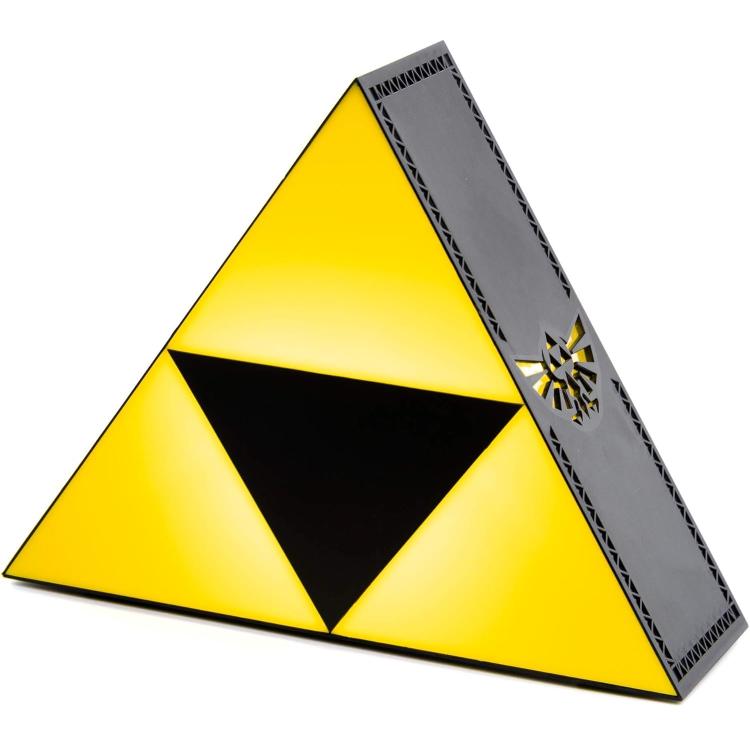 Paladone Lampada Da Tavolo Nintendo Zelda Tri-Force Hyrule Luce Light 25Cm