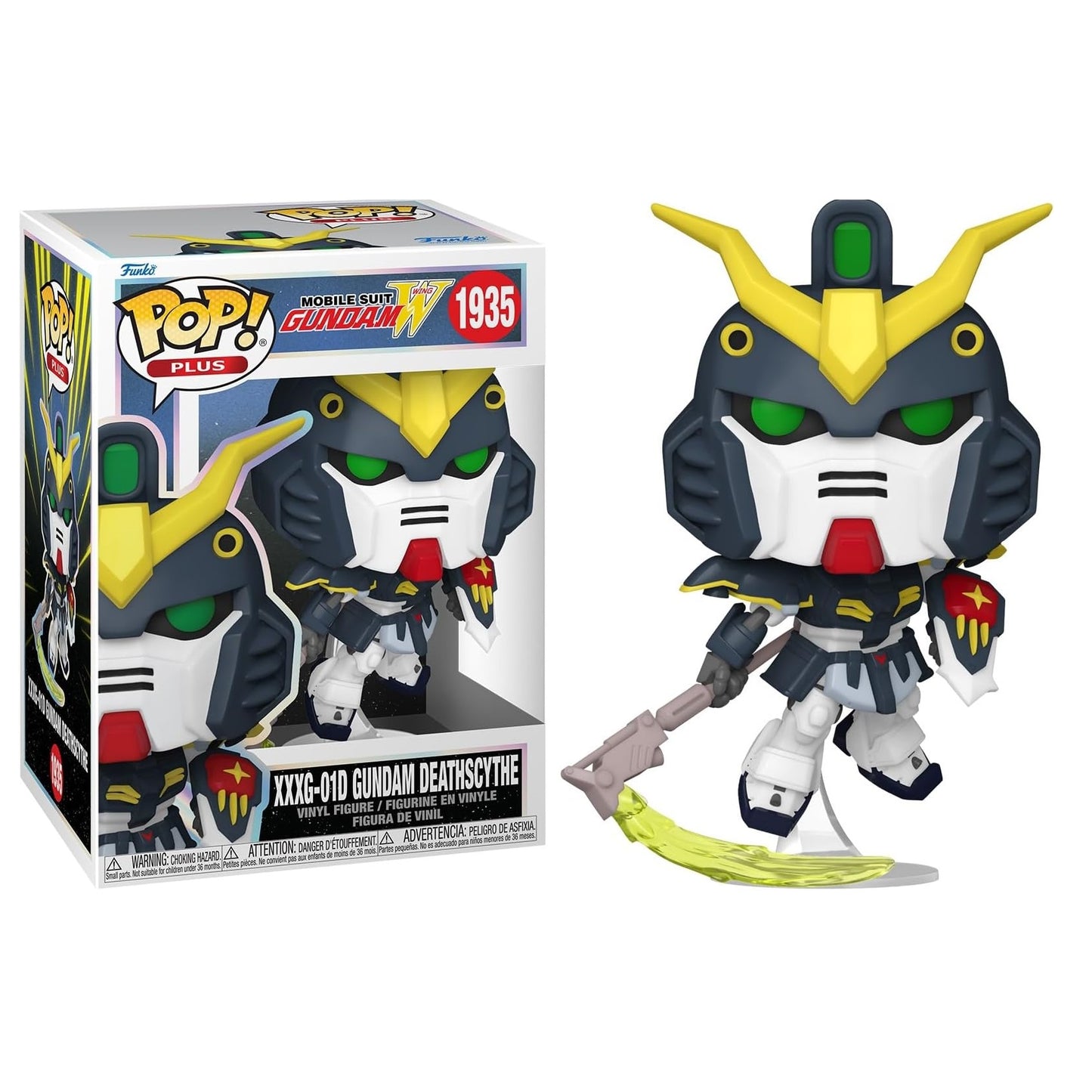 Funko Pop ! Plus - Mobile Suit Gundam Wing (1935) XXXG-01D Deathscythe Vinyl Figure 9cm