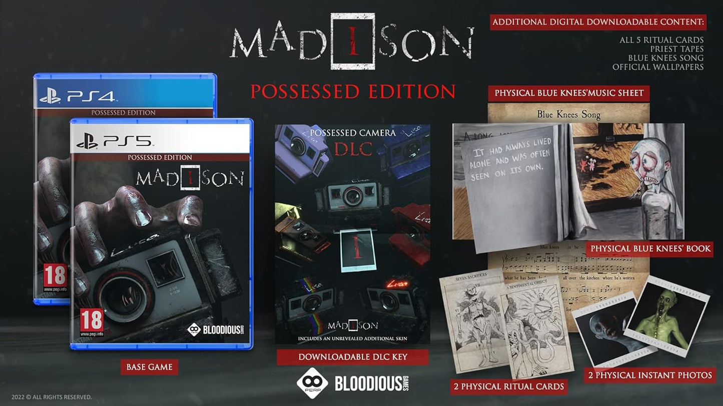 Madison Possessed Edition PS4 Gioco Playstation 4 Eu Ita Nuovo Sigillato