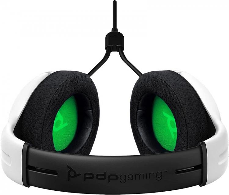 CUFFIE PDP STEREO UFFICIALE CONTROLLER XBOX SERIE X/ONE WIRED LVL40 BIANCO