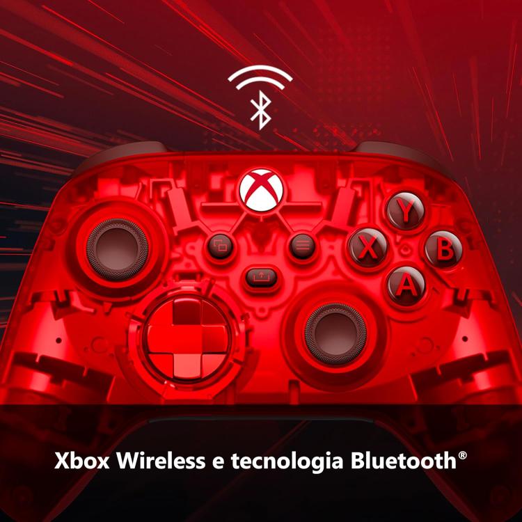 CONTROLLER MICROSOFT XBOX SERIE X WIRELESS PULSE CIPHER - SPECIAL EDITION RED