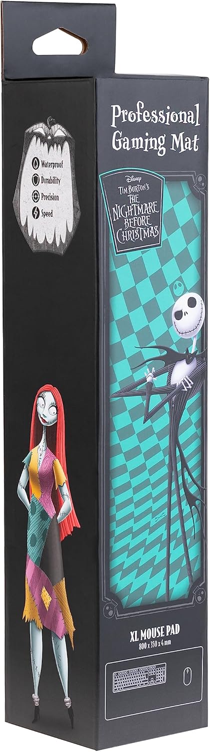The Nightmare Before Christmas Desk Mat XXL Tappetino Tastiera Mouse Pad Gaming