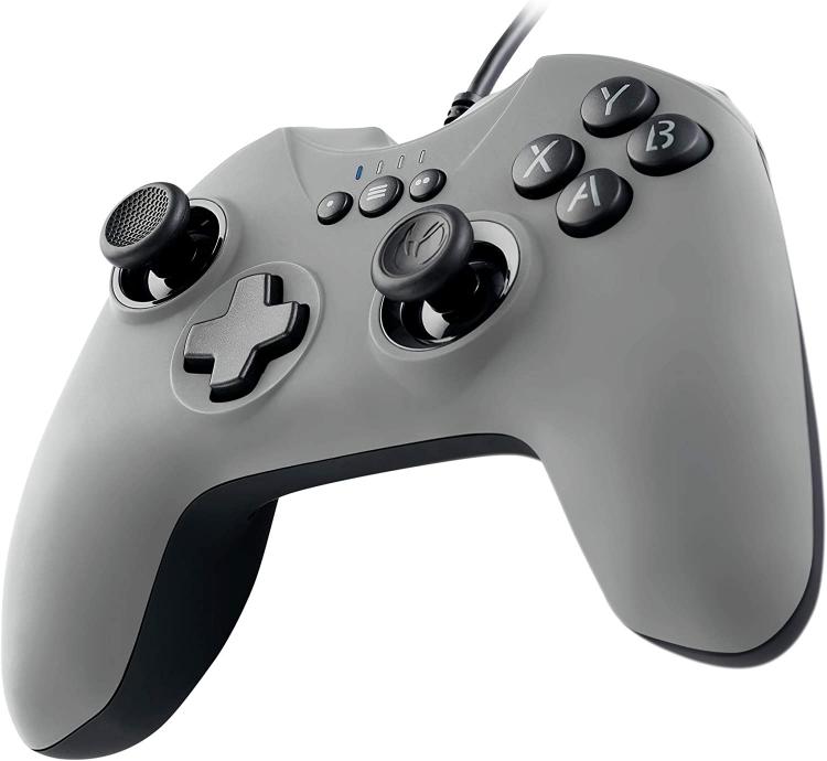 Nacon Pc Controller Gaming Gc-100 Grigio Windows Pad 6 Pulsanti Computer