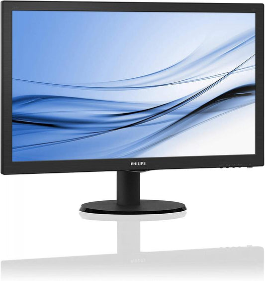Philips Monitor 19" Led 5Ms Vga Nero 193V5Lsb2 Smart Control Lite Computer Pc