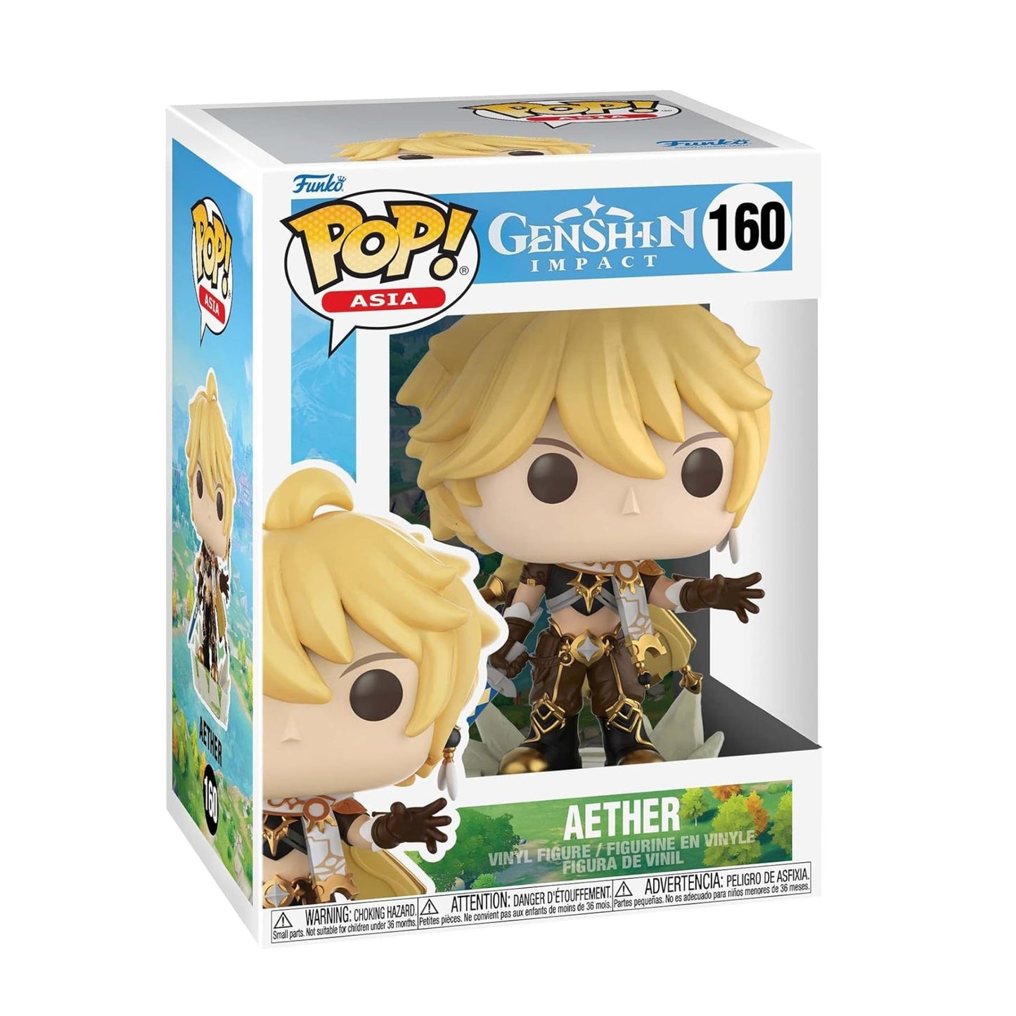 Funko Pop! Asia: Genshin Impact (160) Aether - Vinyl Figure 9cm