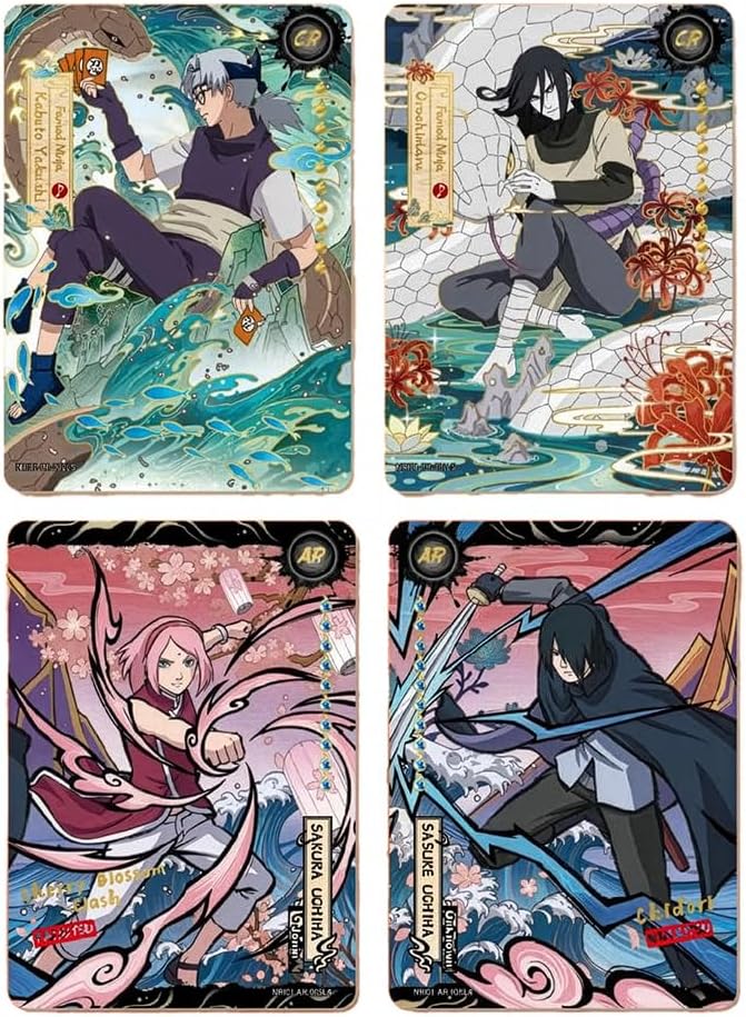 Naruto Kayou Smriti Earth Scroll 01 (Pack 1 Busta) Carte Collezionabili ENG