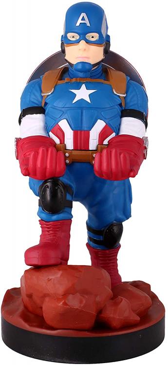 Cable Guys - Marvel (Captain America) Statuetta Base Smartphone Controller Gioco