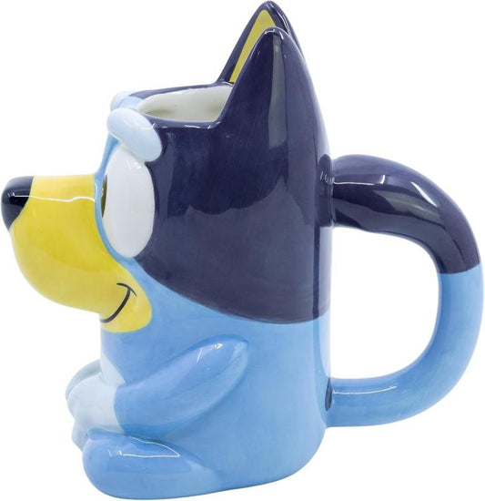 Stor Bluey - Tazza In Ceramica 3D Mug 385Ml Da Caffè Tè Tisane Cioccolata Calda