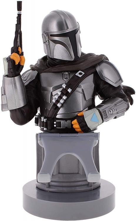 Cable Guys Star Wars Mandalorian Statuetta Stand Per Smartphone Controller Gioco