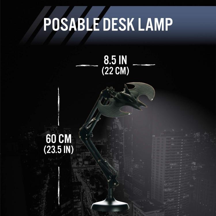 Paladone Lampada Da Scrivania Orientabile Batwing Bdp Batman Multicolore Led Pc